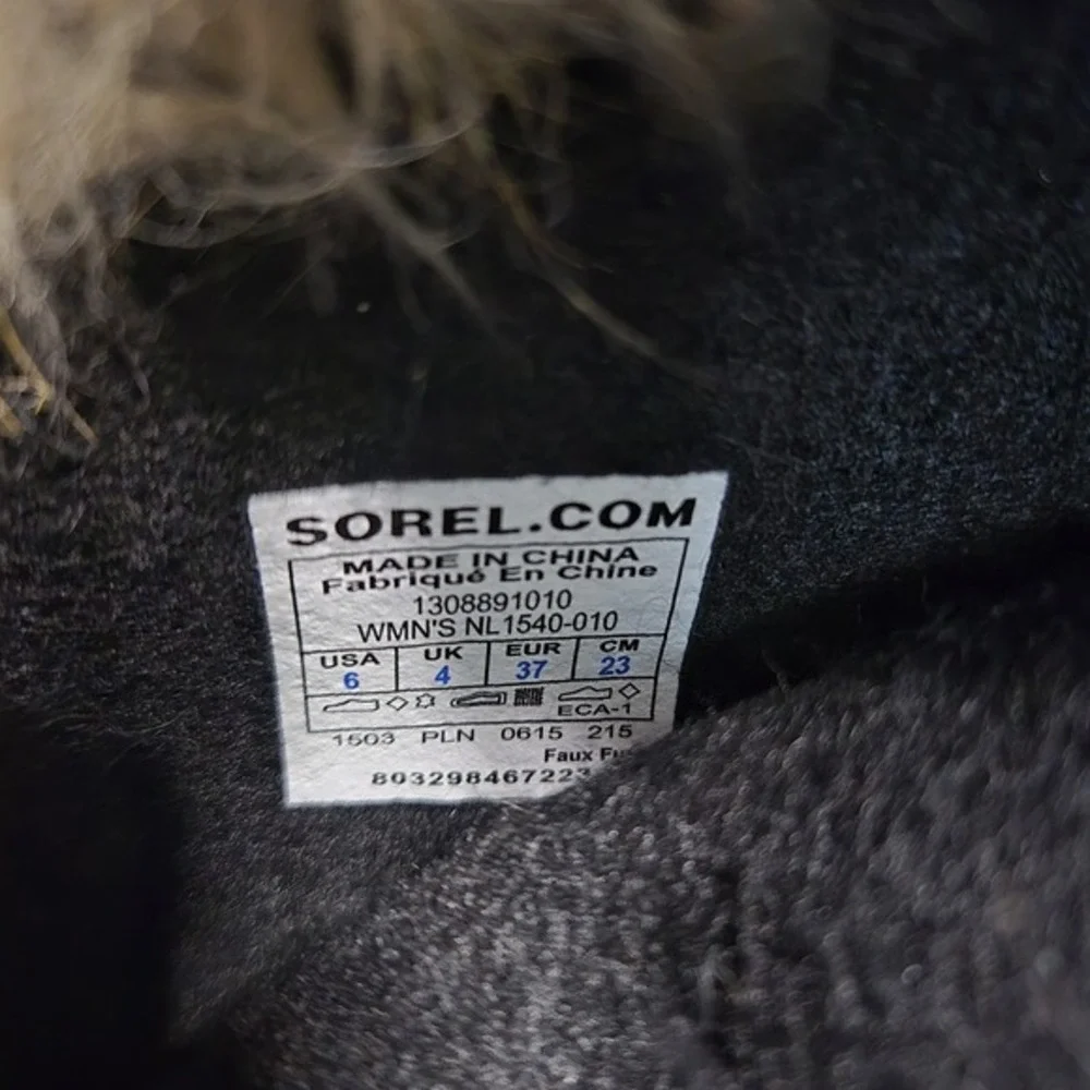 SOREL Women's Joan of Arctic‎ Waterproof Winter Boots Mid-Calf Sz 6 1540-010